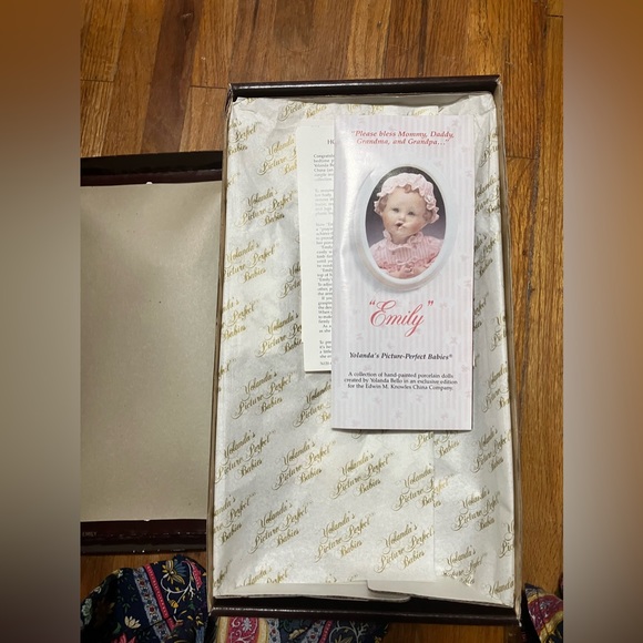 Yolanda’s Picture-Perfect Babies, “Emily” Porcelain Doll - Picture 3 of 9